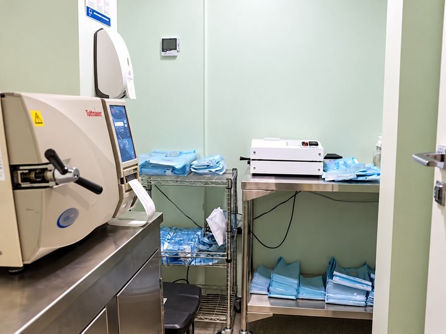Sala de esterilização